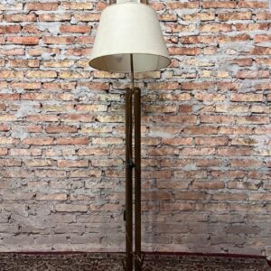 lampara de bronce vintage