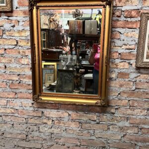 Espejo francés dorado a la hoja de dormitorio sala