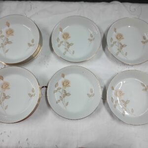 SE VENDE POR 6 12 ETC platos hondos en porcelana tsuji