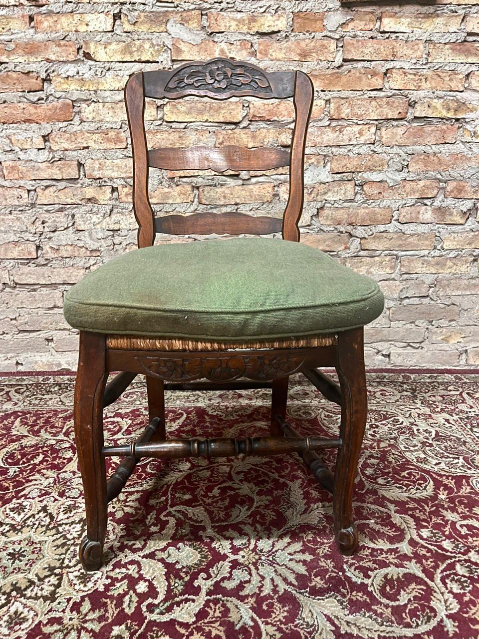 Silla de dormitorio estilo provenzal empajada de buena calidad - Imagen 5