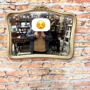 espejo de dormitorio o sala biselado francés Luis xv