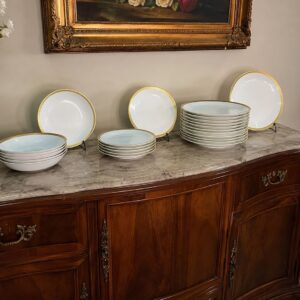 juegos de platos en porcelana verbano